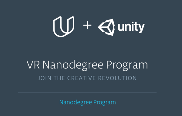 Unity联手Udacity推出VR/ARKit开发课程，毕业可获纳米学位