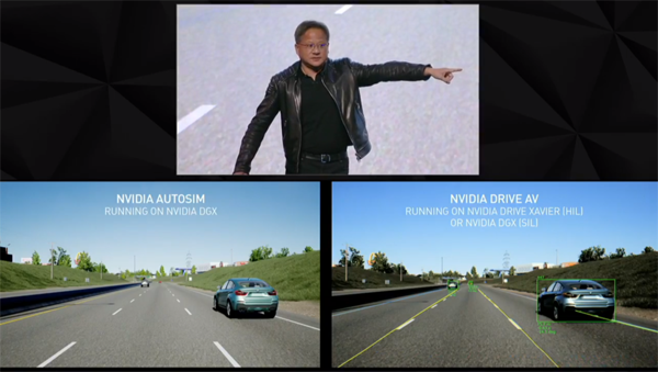 NVIDIA借助AutoSIM VR模拟器帮助开发自动驾驶汽车