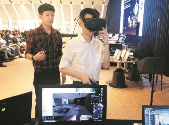 VR科技攻房产 可直接看房子选建材预览效果