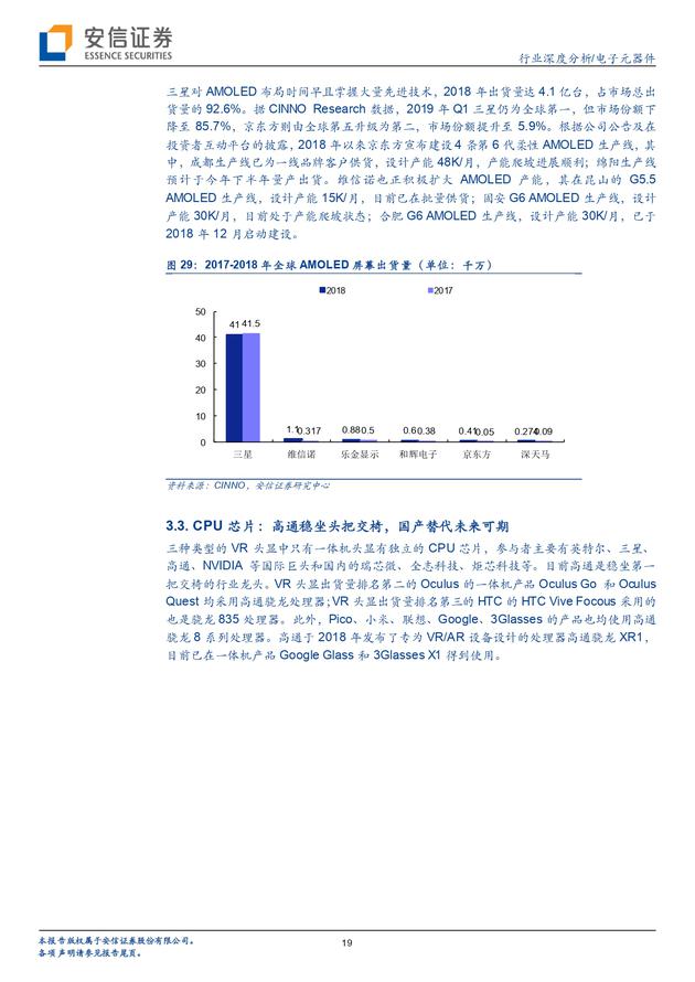 安信证券报告：5G风气 VR飞扬