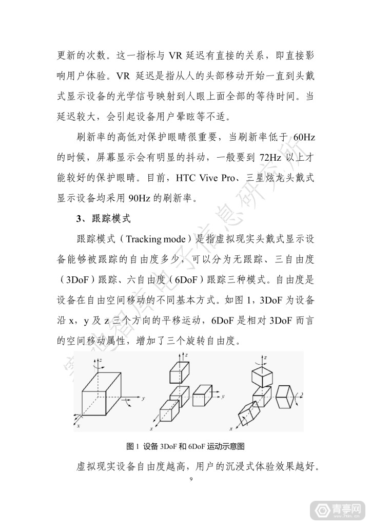 《虚拟现实终端检测白皮书（2019）》全文