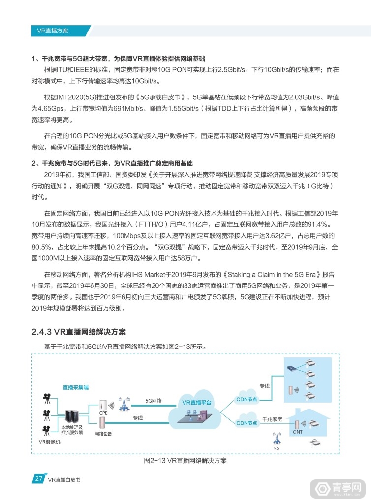 华为 中国联通《VR直播白皮书》 (32)