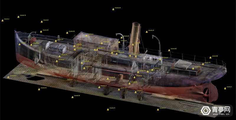 3D捕捉技术让苏格兰古董船在互联网重获新生