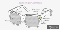 Facebook新专利曝光：可用于AR眼镜的深度相机系统