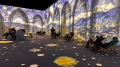 360°梵高作品展览现在奥林匹亚剧院开启