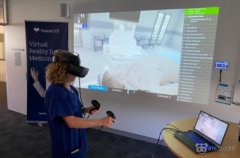 澳大利亚医院正在利用VR医疗培训平台进行急救手术培训